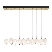 Hubbardton Forge - Canada 131143-SKT-LONG-86-WP0754 - Chrysalis 10-Light Small Crystal Pendant