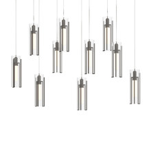 Hubbardton Forge - Canada 131204-SKT-LONG-07-ZM0065 - Exos Glass 10-Light Pendant