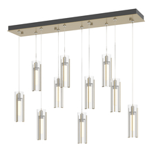 Hubbardton Forge - Canada 131204-SKT-STND-86-ZM0065 - Exos Glass 10-Light Pendant