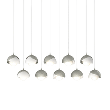  131205-SKT-LONG-85-02-GG0711 - Brooklyn 10-Light Double Shade Pendant