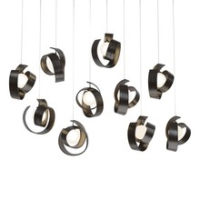 Hubbardton Forge - Canada 131208-SKT-LONG-14-GG0711 - Riza 10-Light Pendant