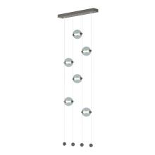 Hubbardton Forge - Canada 139055-LED-STND-07-YL0668 - Abacus 6-Light Ceiling-to-Floor LED Pendant