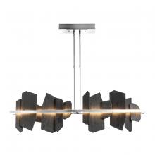 Hubbardton Forge - Canada 139666-LED-STND-85-SL - Ardesia Linear LED Pendant