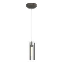 Hubbardton Forge - Canada 161180-SKT-STND-07-ZM0065 - Exos Glass Low Voltage Mini Pendant