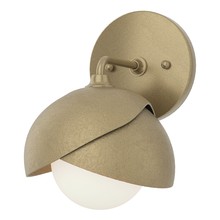  201374-SKT-84-84-GG0711 - Brooklyn 1-Light Double Shade Bath Sconce