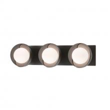 Hubbardton Forge - Canada 201378-SKT-14-10-GG0711 - Brooklyn 3-Light Straight Double Shade Bath Sconce