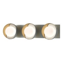 Hubbardton Forge - Canada 201378-SKT-82-86-GG0711 - Brooklyn 3-Light Straight Double Shade Bath Sconce