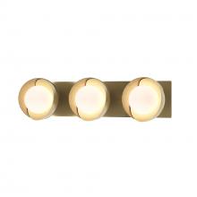 Hubbardton Forge - Canada 201378-SKT-86-86-GG0711 - Brooklyn 3-Light Straight Double Shade Bath Sconce