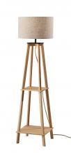 AFJ - Adesso 3056-12 - Kirby Shelf Floor Lamp