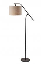 AFJ - Adesso SL9503-01 - Milo Floor Lamp-Black