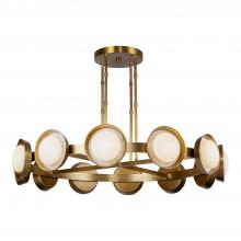  CH320050VB-UNV - Alonso 50-in Vintage Brass LED Chandeliers