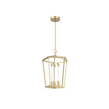 Alora Lighting PD317122NB - Delphine Natural Brass LED Pendant