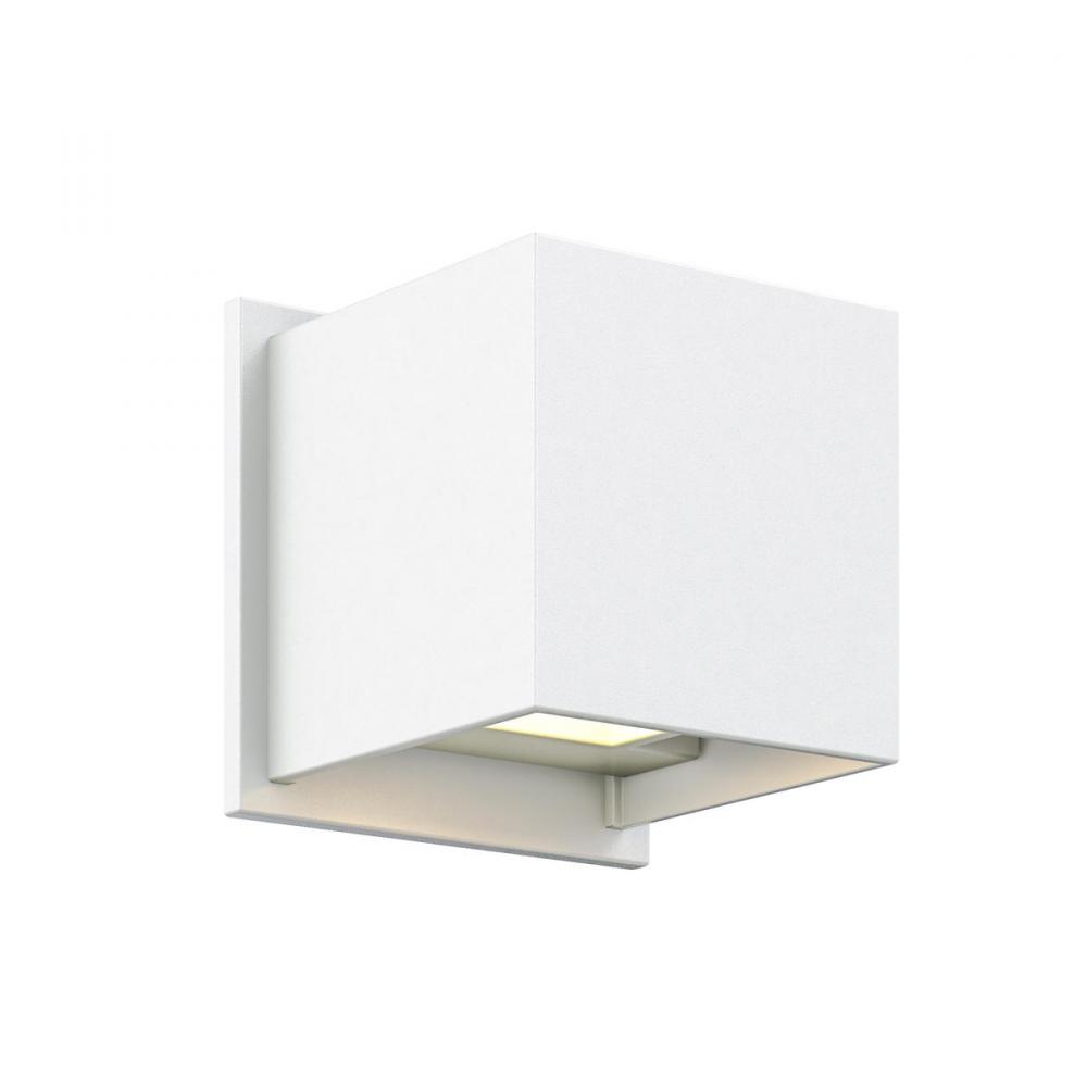 Square Directional Up/Down LED Wall Sconce