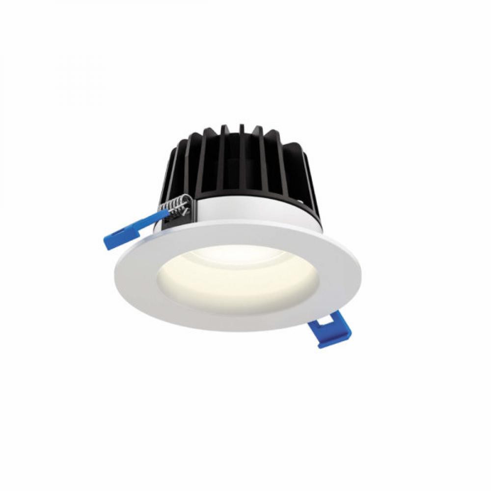 Round regressed recessed light - universal 120V-347V, 0-10V dimming