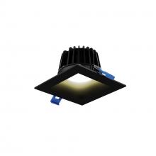 Dals RGR4SQ-CC-BK - 4 Inch Square Indoor/Outdoor Regressed Down Light