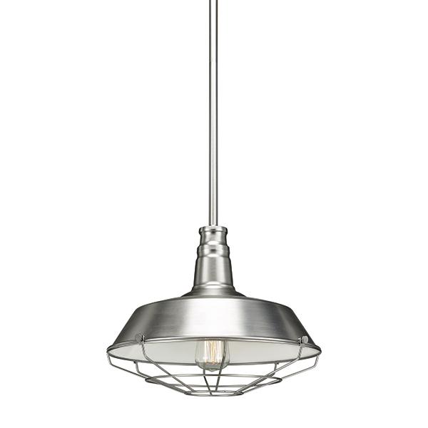 Mercantile Pendants Brushed Chrome