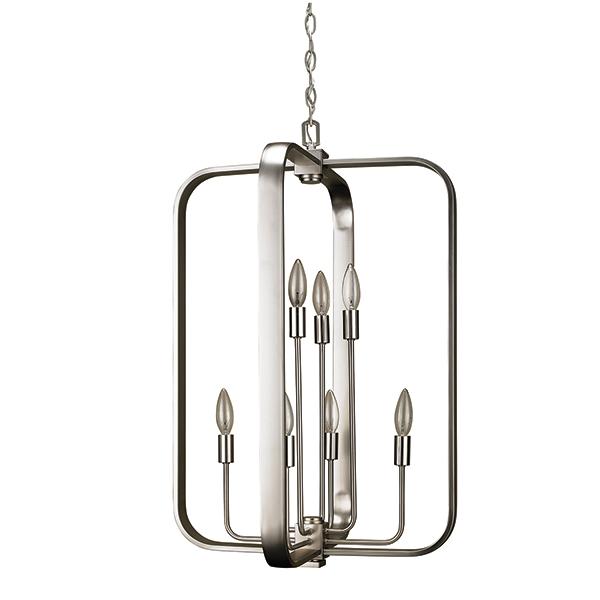 Axis Pendants Brushed Chrome