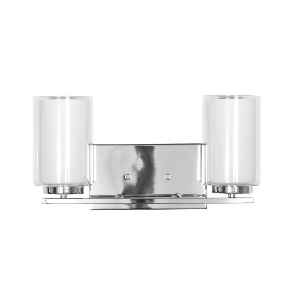 Lenox - 2 Light Vanity in Chrome