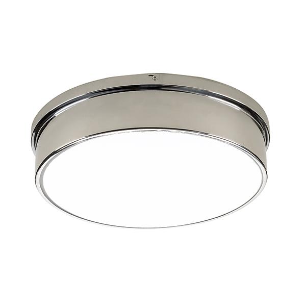 Lunette Flush Mount Polished Chrome