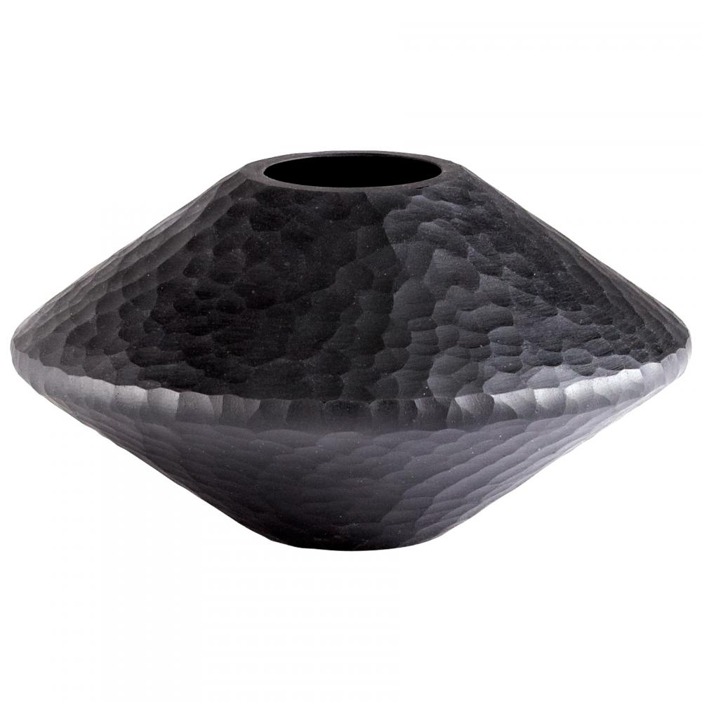 Round Lava Vase