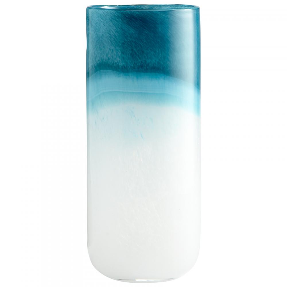 Lg Turquoise Cloud Vase