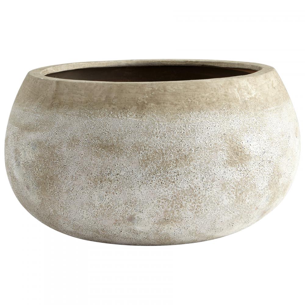 Lg Round Stoney Planter