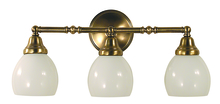 Framburg 2429 PB - 3-Light Polished Brass Sheraton Sconce