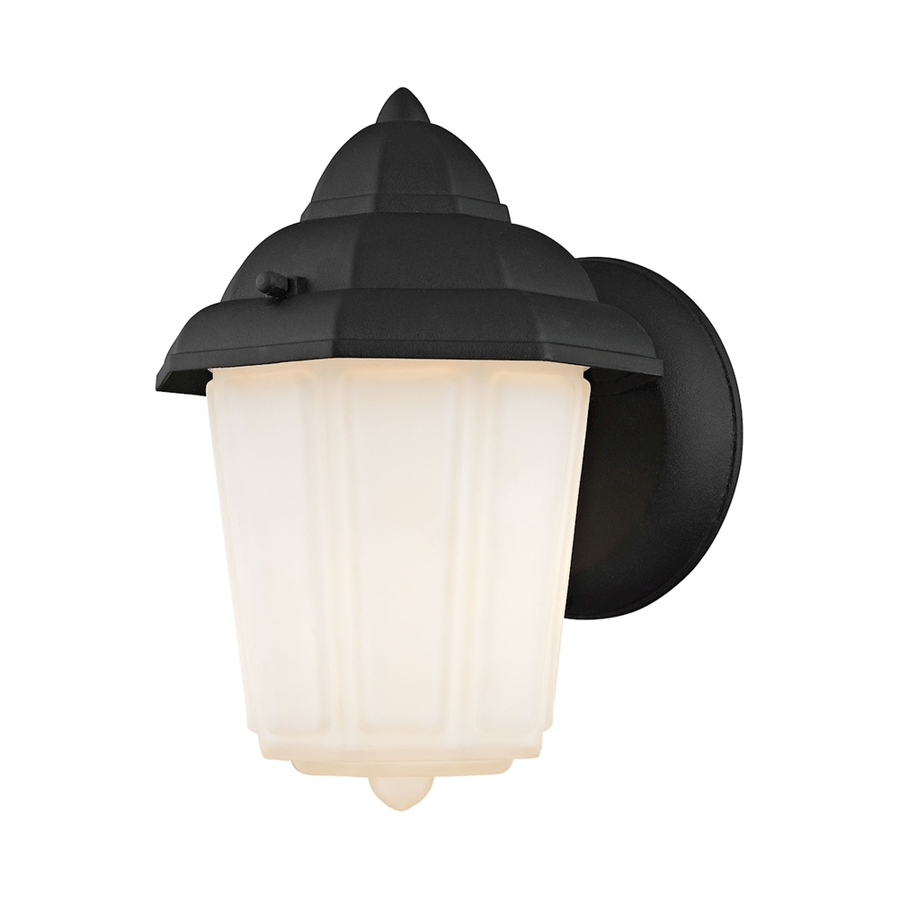 Thomas - Cotswold 9'' High 1-Light Outdoor Sconce - Matte Black