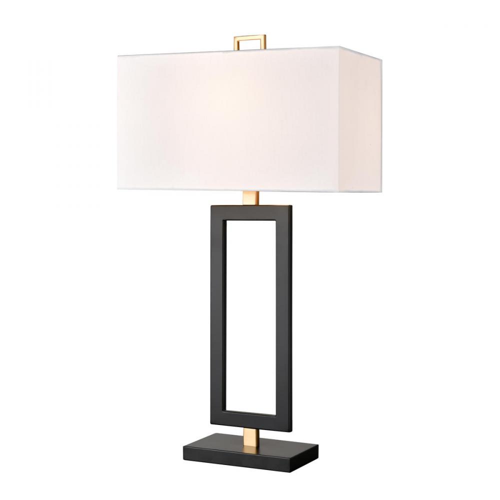 Composure 29&#39;&#39; High 1-Light Table Lamp - Matte Black