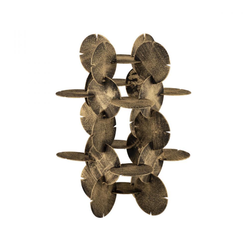 Flint Sculpture - Antique Brass (2 pack)