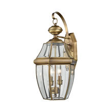 ELK Home 8602EW/89 - Thomas - Ashford 10'' High 2-Light Outdoor Sconce - Antique Brass