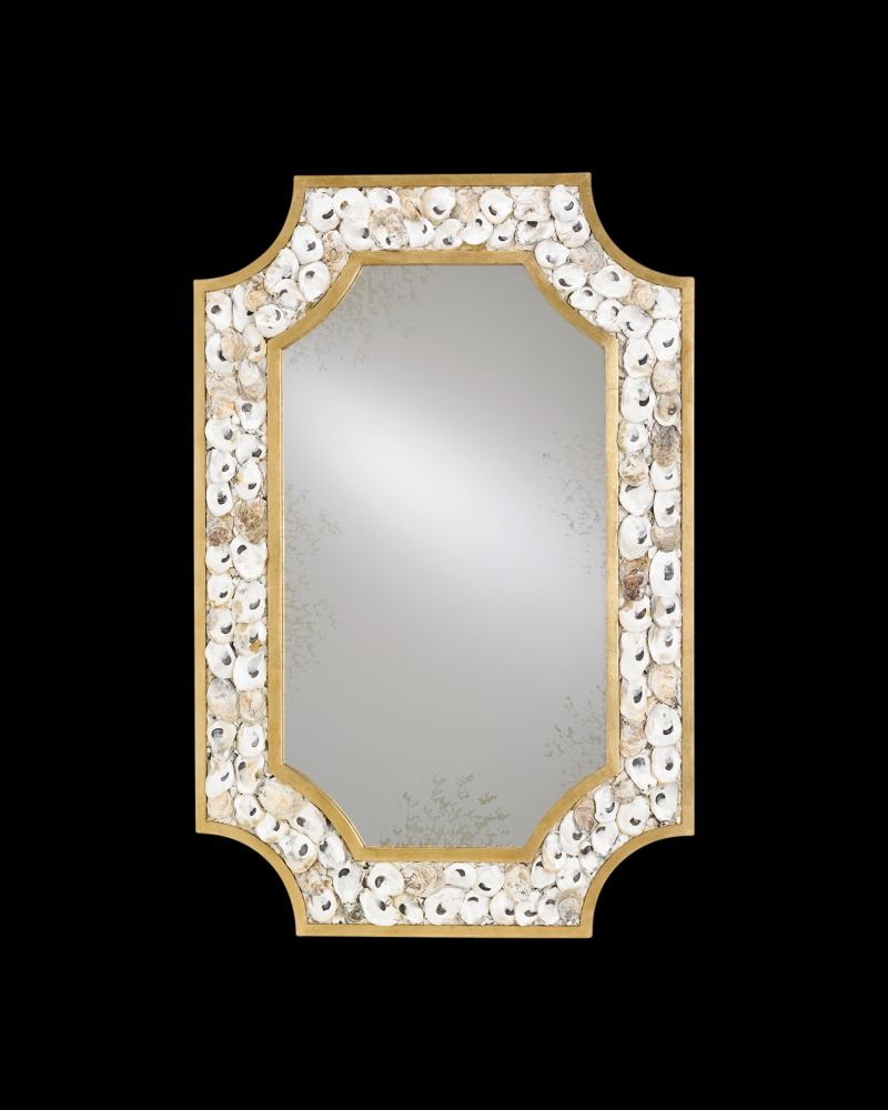 Margate Rectangular Oyster Shell Mirror