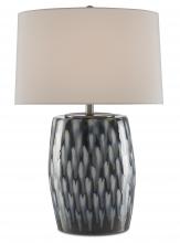 Currey 6000-0456 - Milner Blue Table Lamp