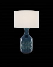 Currey 6000-0515 - Samba Blue Table Lamp