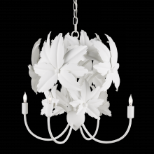 Currey 9000-0987 - Sweetbriar White Chandelier