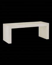 Currey 2000-0040 - Carson Ivory Terrazzo Bench