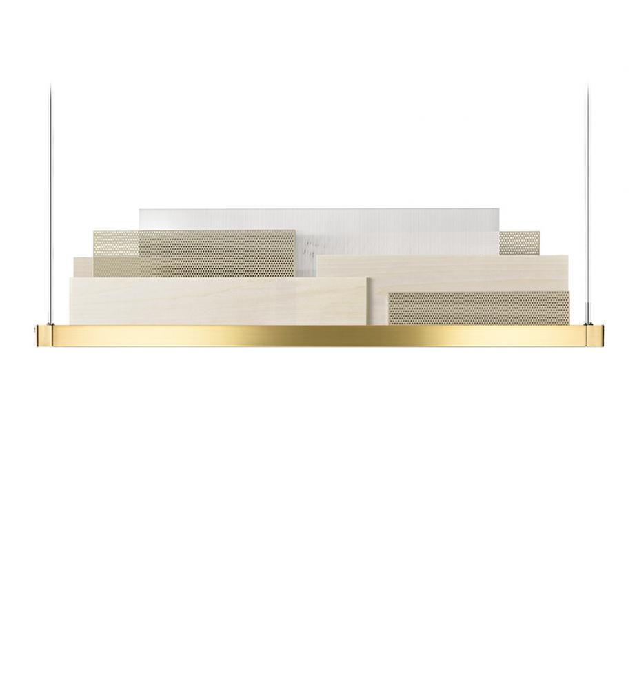 Skyline Suspension Gold Ivory