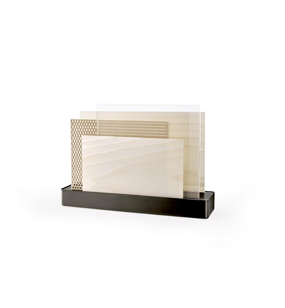 Skyline Table Black Nickel Ivory