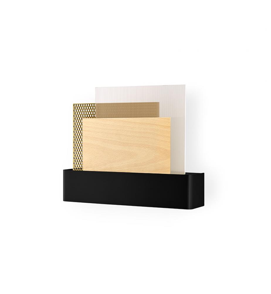 Skyline Wall Sconce Black Gold