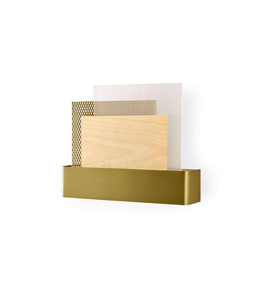 Skyline Wall Sconce Gold Gold