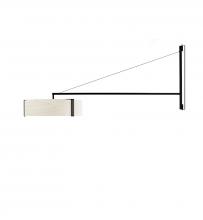 LZF Lamps THES A BK LED DIM UL - Thesis Wall Sconce Black White