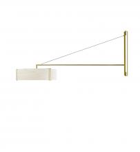 LZF Lamps THES A GD LED DIM UL - Thesis Wall Sconce Gold White