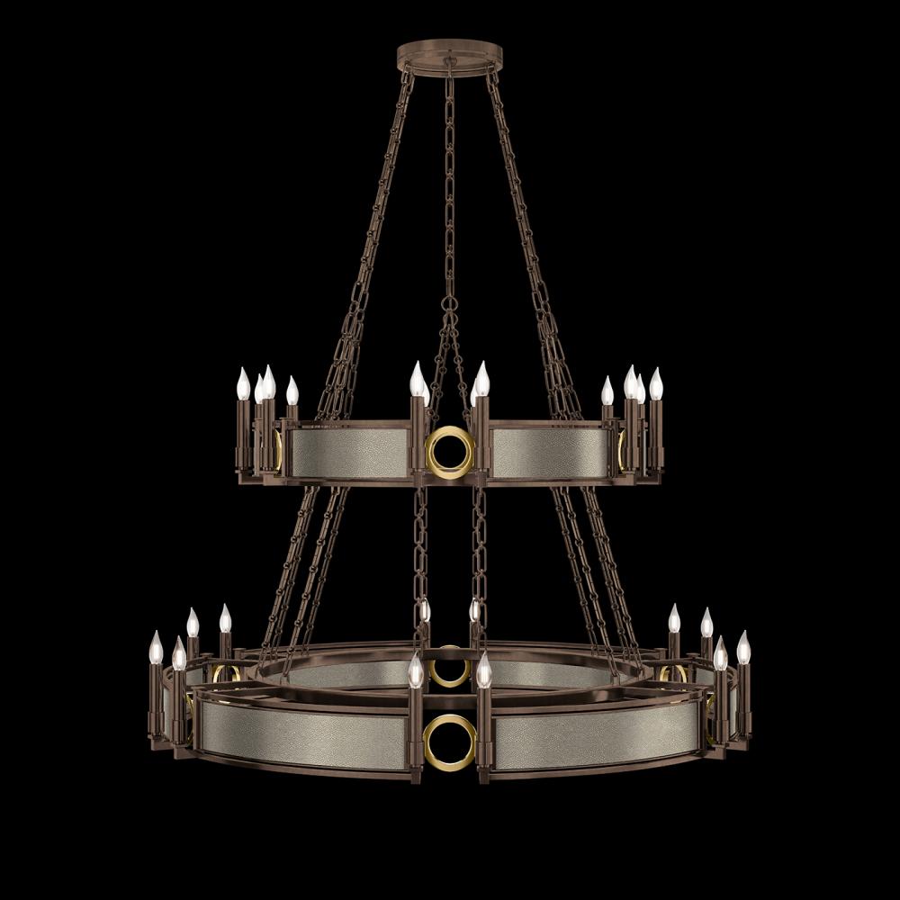 Mirage 50&#34;W Round Chandelier