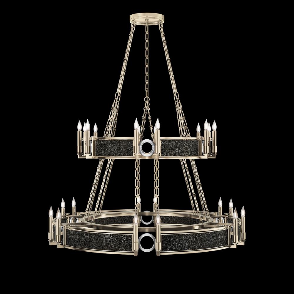 Mirage 50&#34;W Round Chandelier