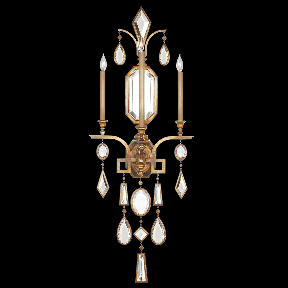 Encased Gems 49"H Sconce